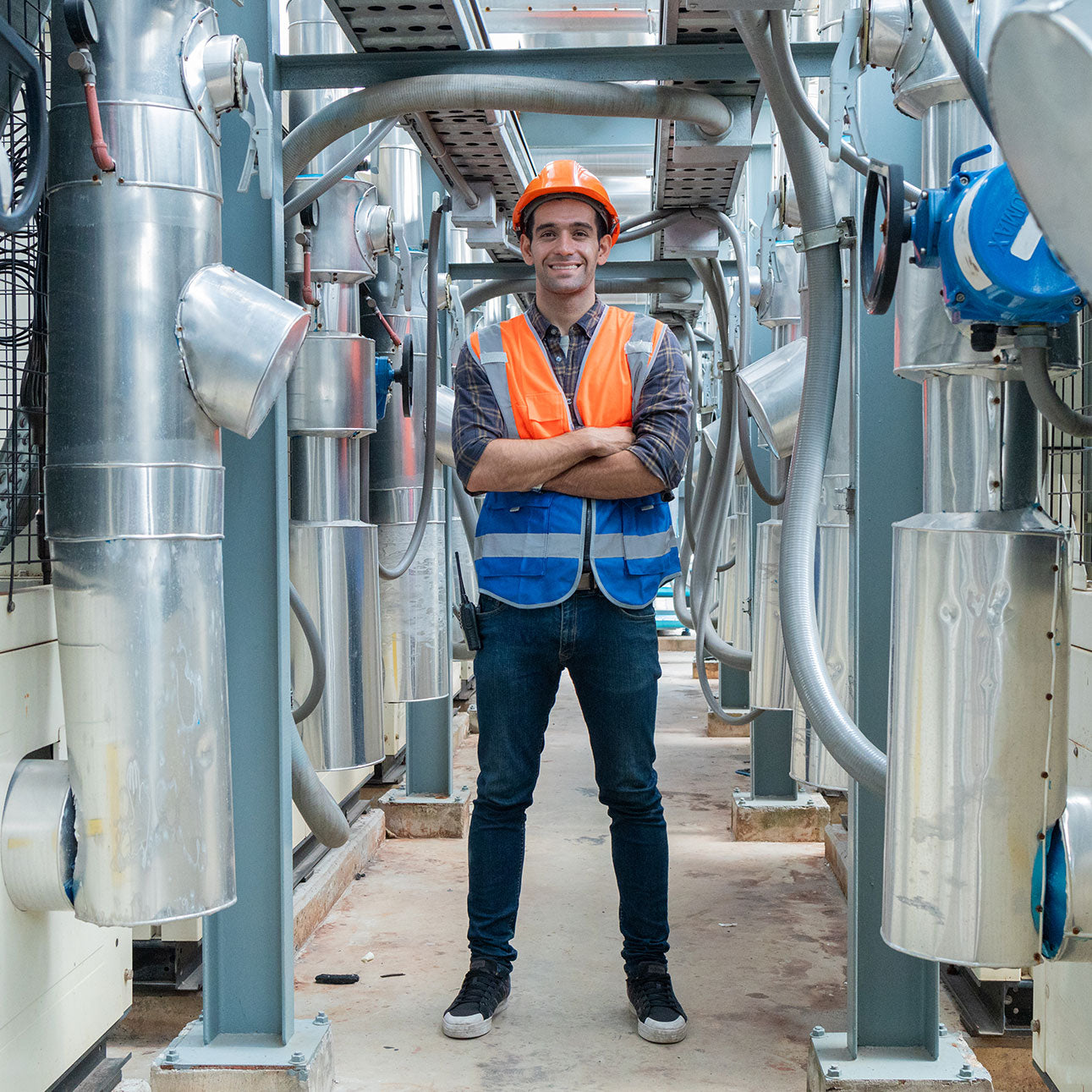 ingeniero en instalación de calderas industriales
